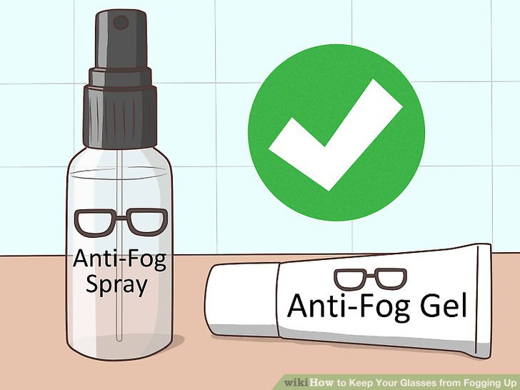 بخار کردن شیشه عینک / عینک طبی ضد بخار