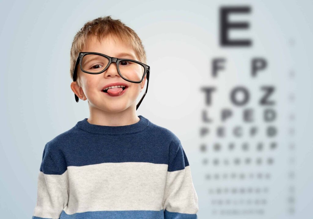 عمل لیزر چشم کودکان