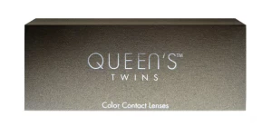 لنز رنگی فصلی سولکو کوینز توینز Soleko Queens Twins به همراه محلول 50 میل یونیورسال