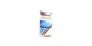 لنز رنگی سالانه رینبو Rainbow Black Pupil