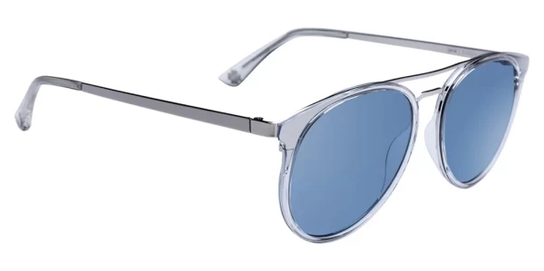 عینک آفتابی اسپای مدل SPY Toddy Crystal Silver – Light Blue