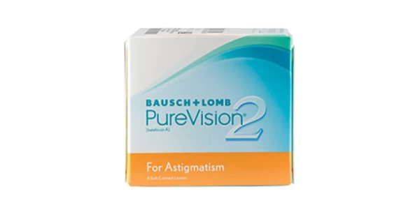 لنز طبی فصلی آستیگمات بوش اند لومب پیورویژن2 Bausch & Lomb PureVision2