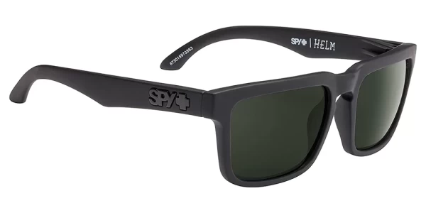 عینک آفتابی اسپای مدل SPY HELM SOFT MATTE BLACK – HAPPY GRAY GREEN