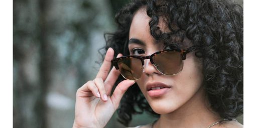 عینک آفتابی هاکرز مدل Carey Gold Gradient New Classic