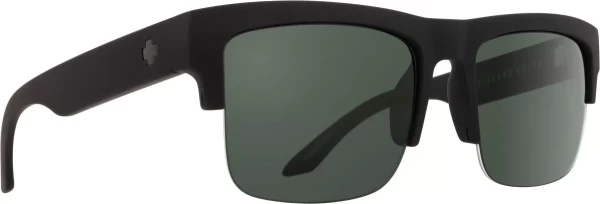 عینک آفتابی اسپای Discord 5050 Soft Matte Black – HD Plus Gray Green Polar