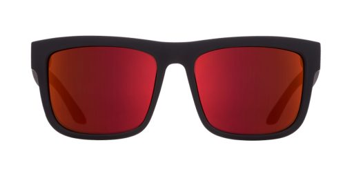 عینک آفتابی اسپای  Discord Soft Matte Black Red Fade HD Plus W Red Light Spectra
