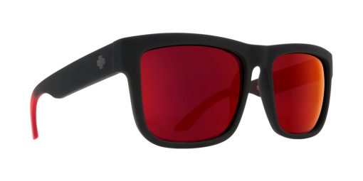 عینک آفتابی اسپای  Discord Soft Matte Black Red Fade HD Plus W Red Light Spectra