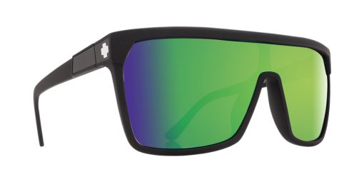 عینک آفتابی اسپای  SPY FLYNN MATTE BLACK - HAPPY BRONZE W/ GREEN SPECTRA