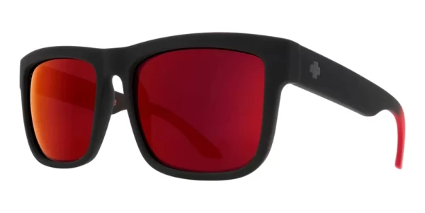 عینک آفتابی اسپای DISCORD SOFT MATTE BLACK/RED FADE