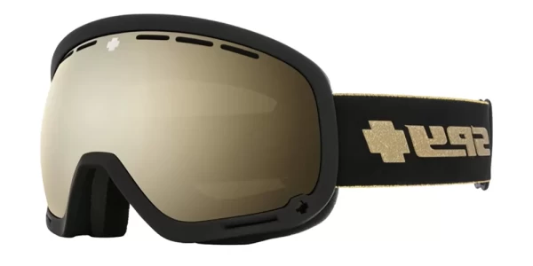 عینک اسکی اسپای SPY Marshall 25 Anniv Black Gold-HD Plus Bronze w/Gold Spectra