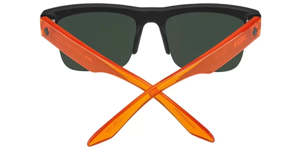 عینک آفتابی اسپای SPY Discord 5050 Soft Matte Black Translucent Orange
