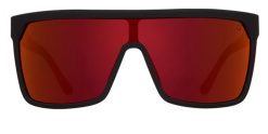عینک آفتابی اسپای SPY FLYNN SOFT MATTE BLACK/RED FADE - HAPPY GRAY GREEN W/RED FLASH