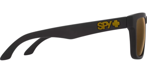 عینک آفتابی اسپای SPY HELM AF SOFT MATTE BLACK-HAPPY BRONZE W/GOLD MIRROR