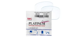عدسی طبی آی اند جی I&G Platinum 1.67 Blue Cut