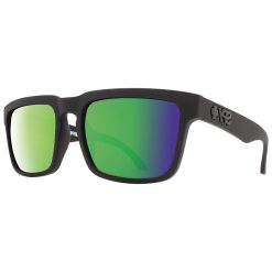 عینک آفتابی اسپای مدل SPY HELM MATTE BLACK - HAPPY BRONZE POLAR w/ GREEN SPECTRA