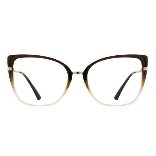عینک طبی آفتابی زنانه گودلوک مدل 95317 C4 به همراه عدسی