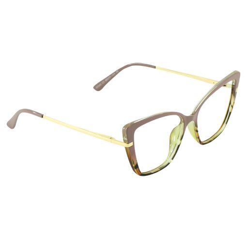 عینک طبی آفتابی زنانه گودلوک مدل 95340 C3 به همراه عدسی