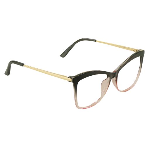 عینک طبی آفتابی زنانه گودلوک مدل 95656 C2 به همراه عدسی