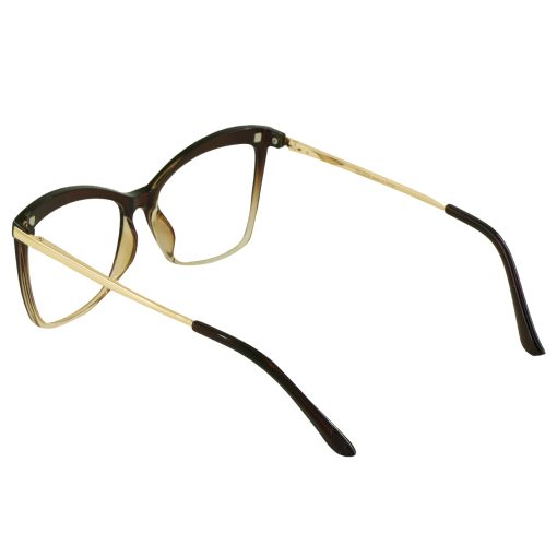 عینک طبی آفتابی زنانه گودلوک مدل 95656 C9 به همراه عدسی
