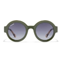 عینک آفتابی دی فرانکلین مدل D.franklin 913 Shiny Green / Gradient Smoke