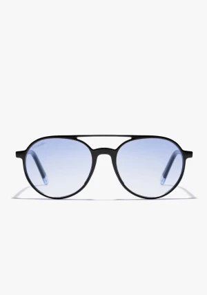 عینک آفتابی دی فرانکلین مدل D.Franklin AMERICA ROUND / BLACK – GRAD BLUE