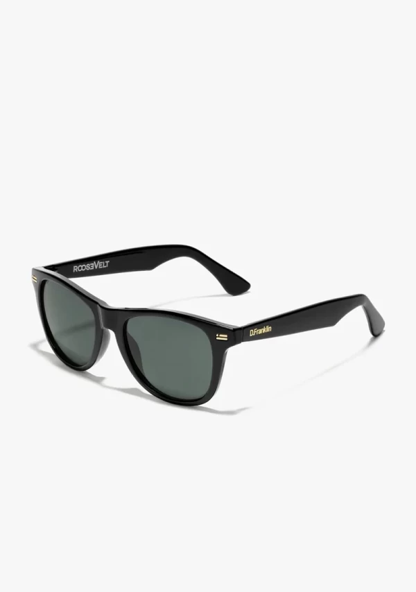 عینک آفتابی دی فرانکلین مدل ROOSEVELT V / SHINY BALCK – G15