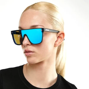 عینک آفتابی دی فرانکلین مدل D.franklin INFINITY / MATT BLACK – BLUE REVO