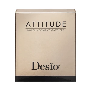 لنز طبی رنگی ماهانه دسیو Desio Attitude 1 tones